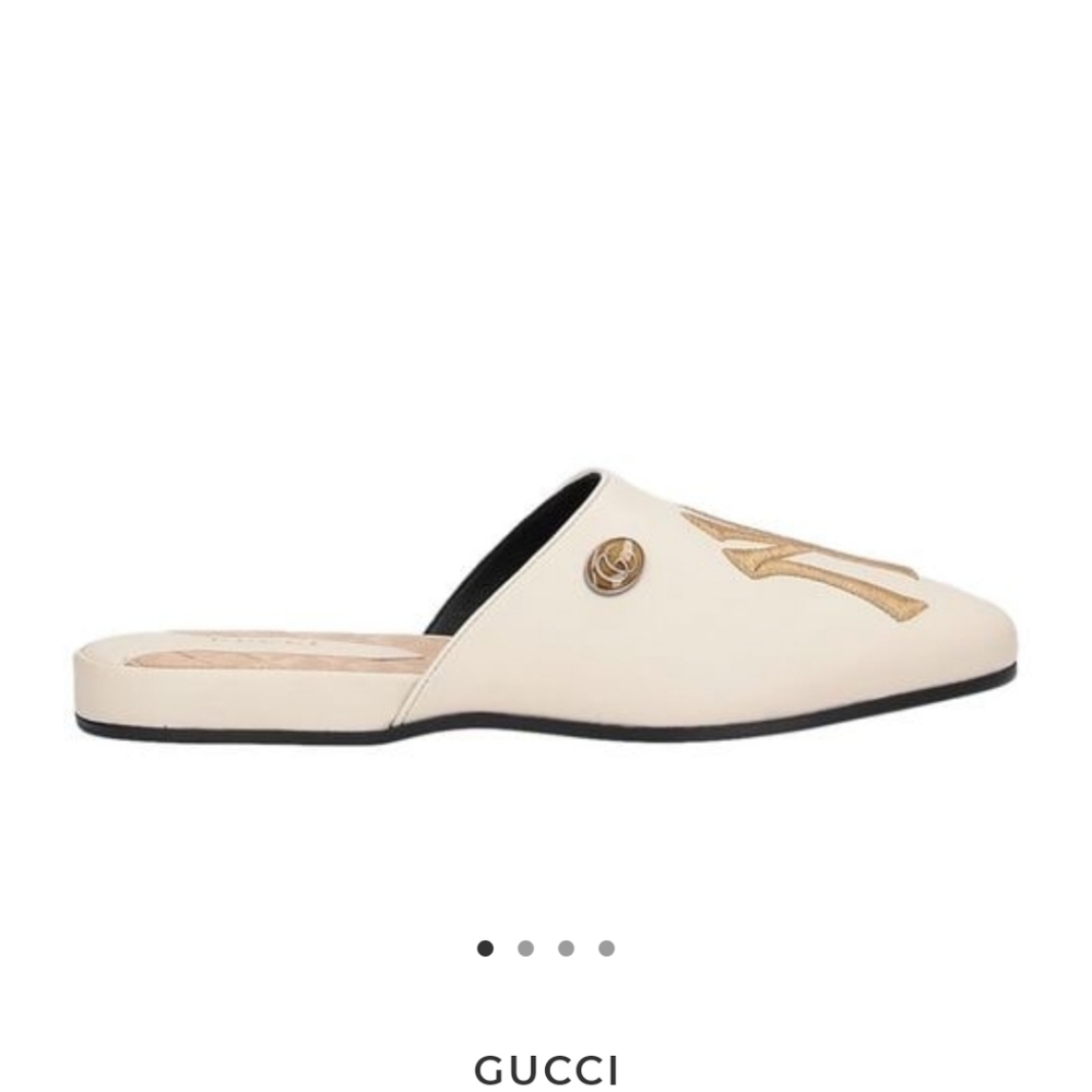 Gucci Princetown Limited Edition NY Yankees Mules - Picture 14 of 15